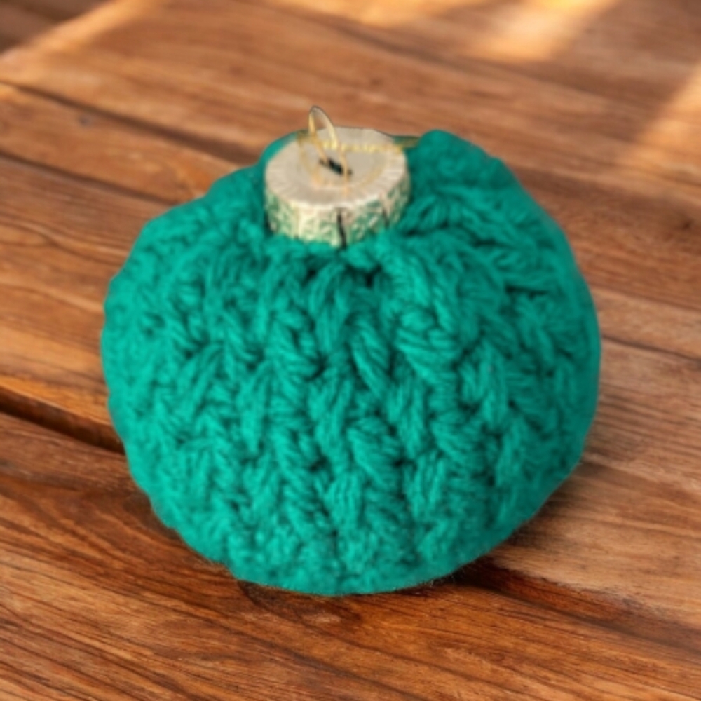 Hand Crocheted Christmas 🎄 Bauble/Ornament